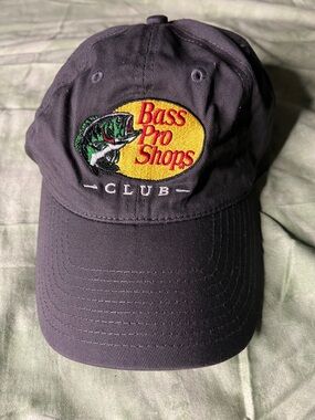 Grey Bass Pro Shops Dad Hat